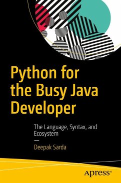 Python for the Busy Java Developer - Sarda, Deepak