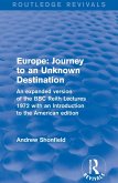 Revival: Europe: Journey to an Unknown Destination (1972) (eBook, ePUB)