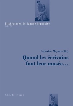 Cover Quand les écrivains font leur musée ... (eBook, PDF)