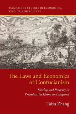 Laws and Economics of Confucianism (eBook, ePUB) - Zhang, Taisu