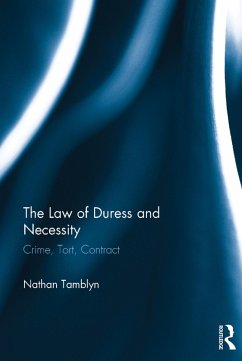 Cover The Law of Duress and Necessity (eBook, PDF)