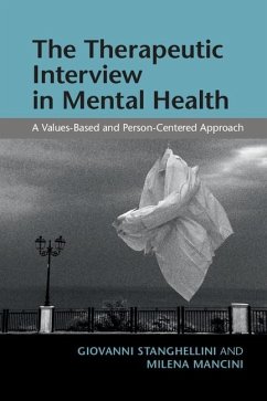Therapeutic Interview in Mental Health (eBook, ePUB) - Stanghellini, Giovanni