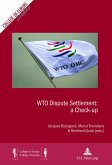WTO Dispute Settlement: a Check-up (eBook, ePUB)