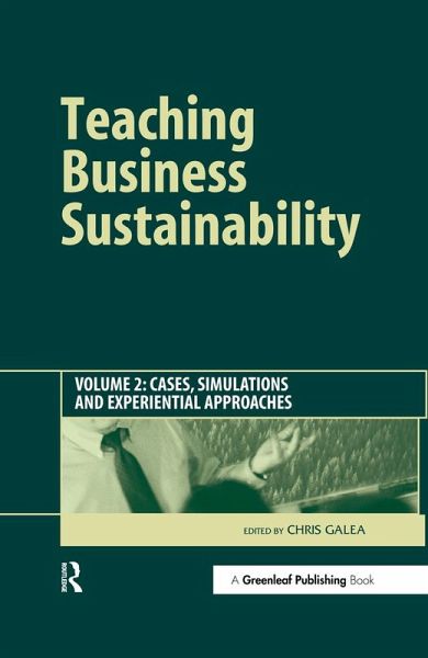 Teaching Business Sustainability Vol. 2 (eBook, PDF) Teaching Business Sustainability Vol. 2 (eBook, PDF)
