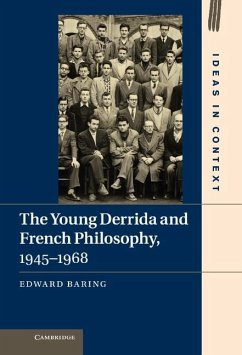 Young Derrida and French Philosophy, 1945-1968 (eBook, ePUB) - Baring, Edward