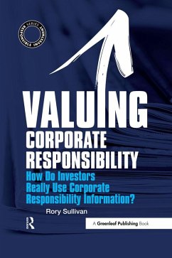 Cover Valuing Corporate Responsibility (eBook, ePUB)