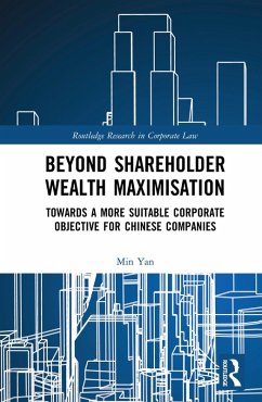 Beyond Shareholder Wealth Maximisation (eBook, PDF) - Yan, Min