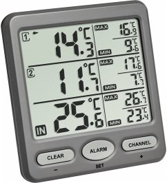 TFA 30.3062.10 Trio Funk-Thermometer