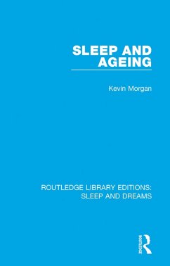 Sleep and Ageing (eBook, PDF) - Morgan, Kevin
