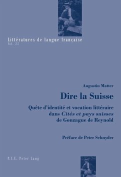 Dire la Suisse (eBook, PDF) - Matter, Augustin