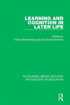 Cover Learning and Cognition in Later Life (eBook, PDF)