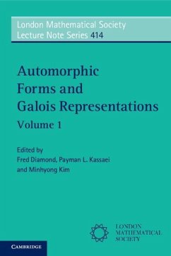Cover Automorphic Forms and Galois Representations: Volume 1 (eBook, ePUB)