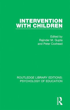 Intervention with Children (eBook, ePUB) Cover Intervention with Children (eBook, ePUB)