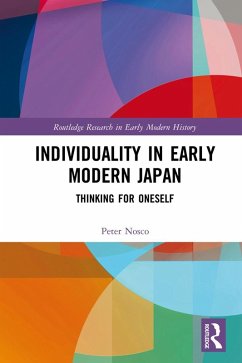 Individuality in Early Modern Japan (eBook, PDF) - Nosco, Peter