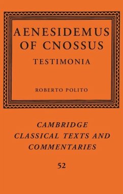Aenesidemus of Cnossus (eBook, ePUB)