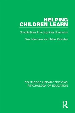 Helping Children Learn (eBook, PDF) - Meadows, Sara; Cashdan, Asher