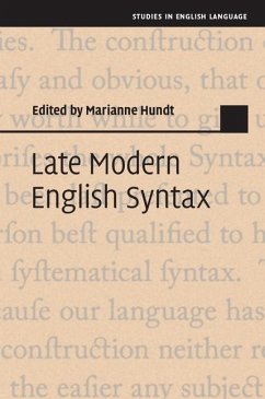 Cover Late Modern English Syntax (eBook, ePUB)