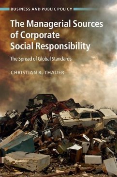 Managerial Sources of Corporate Social Responsibility (eBook, ePUB) - Thauer, Christian R.