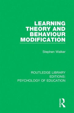 Cover Learning Theory and Behaviour Modification (eBook, ePUB)