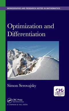 Optimization and Differentiation (eBook, ePUB) - Serovajsky, Simon