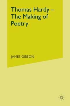 Cover Thomas Hardy - The Making of Poetry (eBook, PDF)