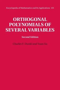 Orthogonal Polynomials of Several Variables (eBook, ePUB) - Dunkl, Charles F.