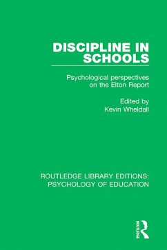 Discipline in Schools (eBook, ePUB)