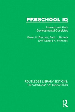 Cover Preschool IQ (eBook, ePUB)