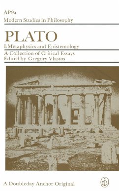 Plato: A Collection of Critical Essays, vol 1: Metaphysics & Epistemology (eBook, PDF)