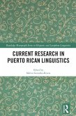 Current Research in Puerto Rican Linguistics (eBook, ePUB)