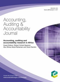 Cover Accounting, Auditing and Accountability Research in Africa (eBook, PDF)