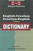 English-Croatian & Croatian-English One-to-One Dictionary - Kazanegra, Vesna