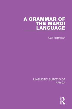 Cover A Grammar of the Margi Language (eBook, ePUB)