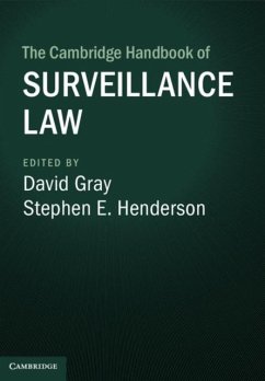 Cambridge Handbook of Surveillance Law (eBook, PDF)
