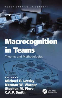 Cover Macrocognition in Teams (eBook, ePUB)