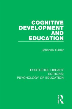 Cover Cognitive Development and Education (eBook, ePUB)