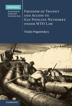 Freedom of Transit and Access to Gas Pipeline Networks under WTO Law (eBook, ePUB) - Pogoretskyy, Vitaliy