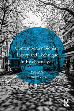 Cover Contemporary Bionian Theory and Technique in Psychoanalysis (eBook, PDF)