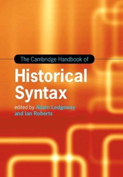 Cambridge Handbook of Historical Syntax (eBook, ePUB)