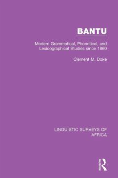 Cover Bantu (eBook, PDF)