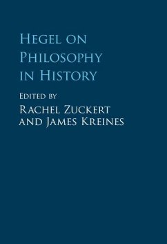 Cover Hegel on Philosophy in History (eBook, ePUB)