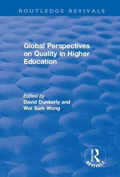 Global Perspectives on Quality in Higher Education (eBook, PDF)