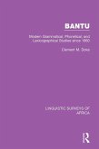 Bantu (eBook, ePUB)