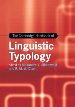 Cover Cambridge Handbook of Linguistic Typology (eBook, ePUB)