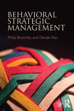 Cover Behavioral Strategic Management (eBook, ePUB)