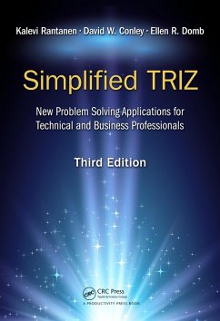 Simplified TRIZ (eBook, PDF) - Rantanen, Kalevi; Conley, David W.; Domb, Ellen R.