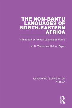 Cover The Non-Bantu Languages of North-Eastern Africa (eBook, PDF)