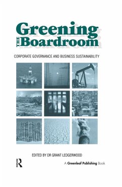 Cover Greening the Boardroom (eBook, PDF)