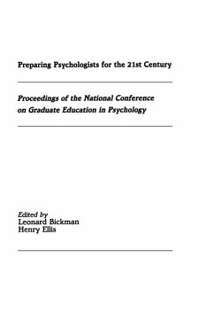 Preparing Psychologists for the 21st Century (eBook, PDF)