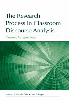 Cover The Research Process in Classroom Discourse Analysis (eBook, PDF)